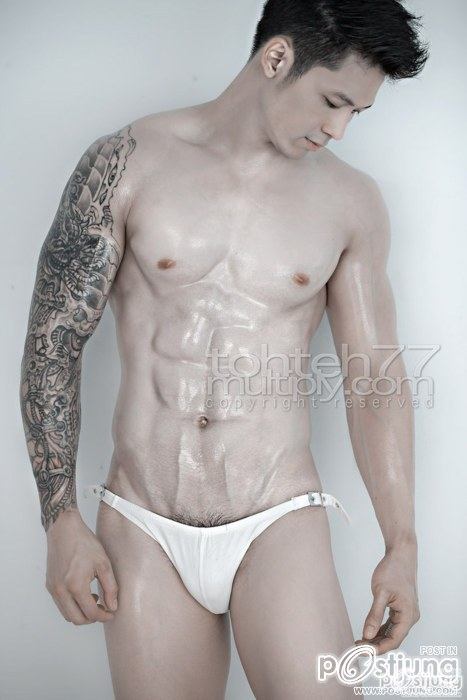Guys in White Underwear