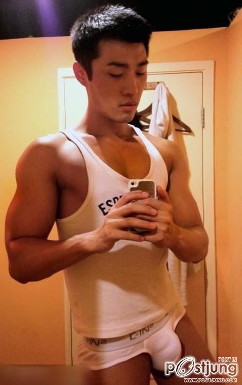 Guys in White Underwear