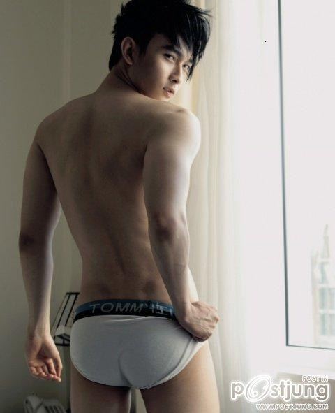 Guys in White Underwear