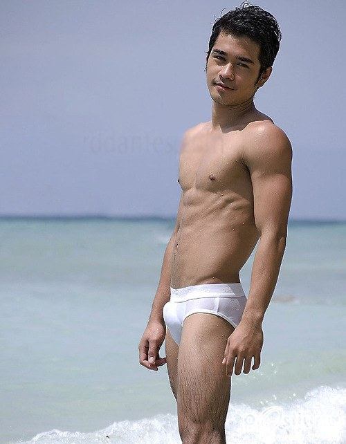 Guys in White Underwear