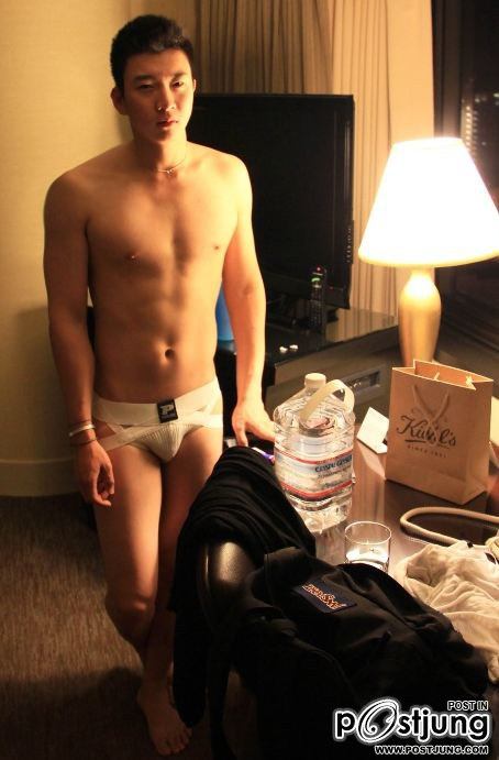 Guys in White Underwear