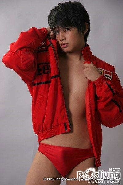 Men in red..