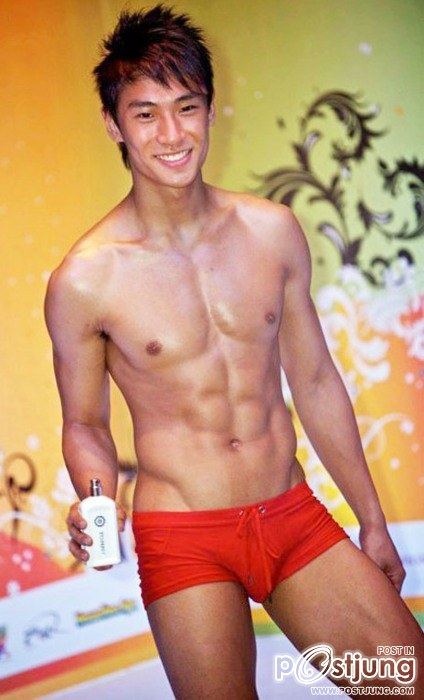 Men in red..