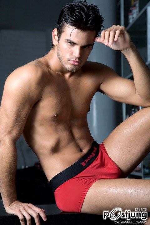 Men in red..