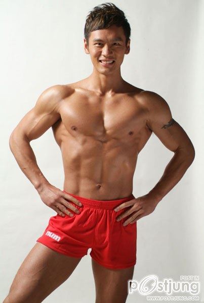 Men in red..