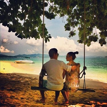 รวมภาพน่ารักของคู่รักดารา ท่องเที่ยวต่างแดน