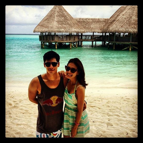 รวมภาพน่ารักของคู่รักดารา ท่องเที่ยวต่างแดน