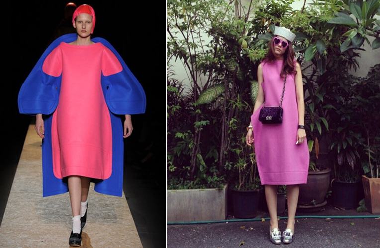 araya in Paris fashion week2013