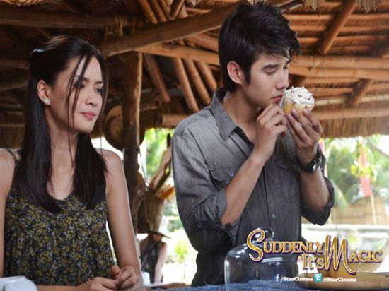 มาริโอ้ ประกบ อีริค กอนซาเลซ ร่วมด้วย ใบเฟิร์น พิมพ์ชนก ในหนังฟิลิปปินส์ Suddenly It's Magic