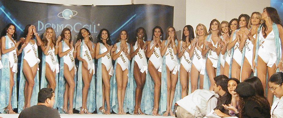 Miss Venezuela กับหุ่นของพวกเธอในชุดว่ายน้ำแต่ละปี
