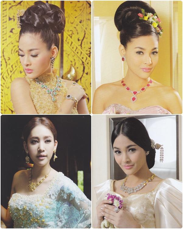 แฟชั่น สวยหวาน กับแบบทรงผม เจ้าสาวชุดไทย