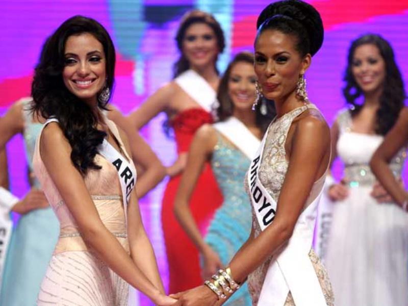 Miss Puerto rico & Miss Venezuela 2013