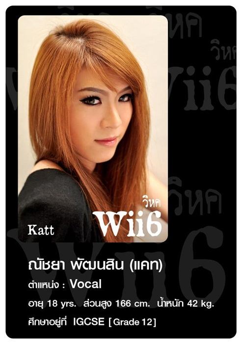 Wii6 Girl Group วงใหม่ของไทย