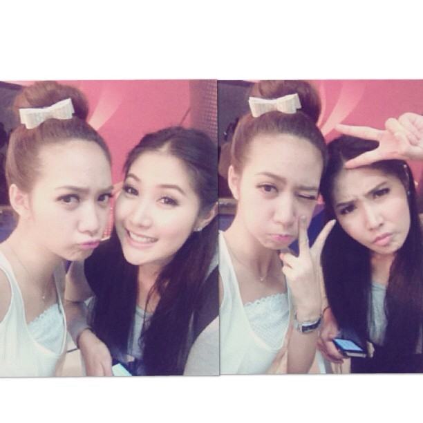 หญิง กํญญาพัชญ์ กับ แม่ สวยมาก