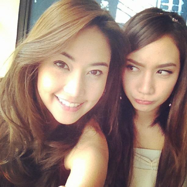 หญิง กํญญาพัชญ์ กับ แม่ สวยมาก
