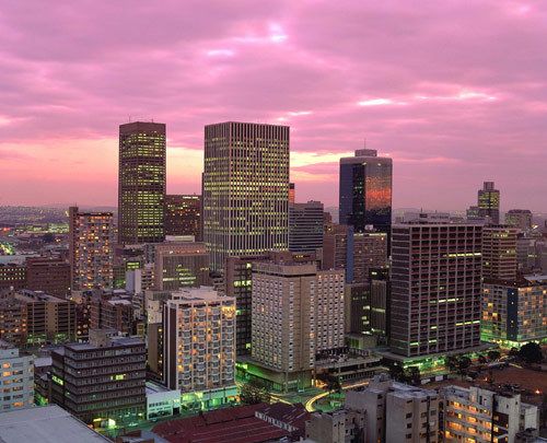 นครโจฮันเนสเบิร์ก(Johannesburg) แอฟริกาใต้