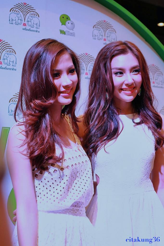 ใบเฟิร์น พิมพ์ชนก&เบลล่า ราณี งานเปิดตัว"WeChangWeChat"