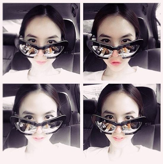 แฟชั่น แว่นกันแดดสวย ๆ เริ่ด ๆ แบบซุปตาร์!