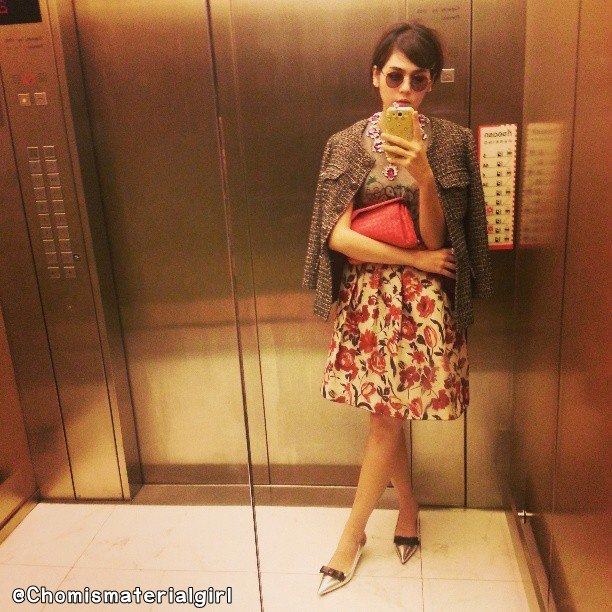 ชมพู่ อารยา กับภาพใน Instagram