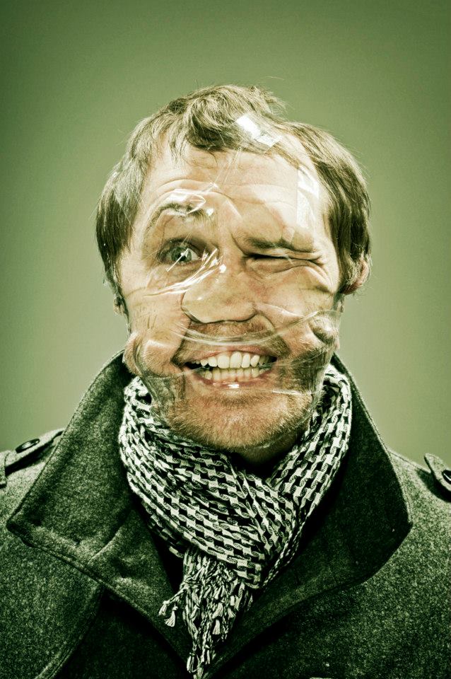แฟชั่นติดหน้า Scotch Tape Series by Wes Naman
