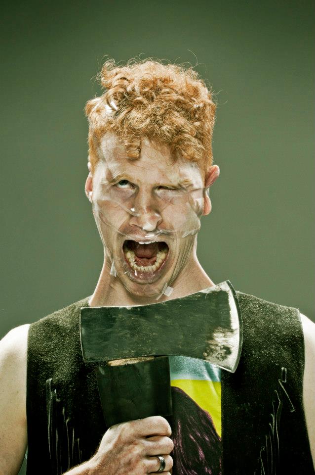 แฟชั่นติดหน้า Scotch Tape Series by Wes Naman