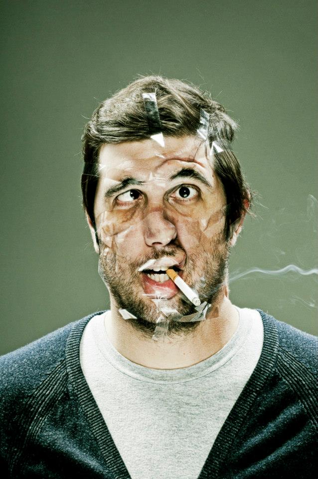 แฟชั่นติดหน้า Scotch Tape Series by Wes Naman