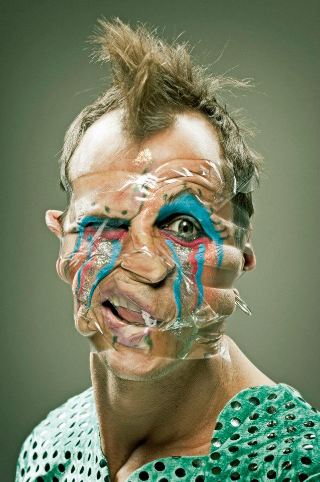 แฟชั่นติดหน้า Scotch Tape Series by Wes Naman