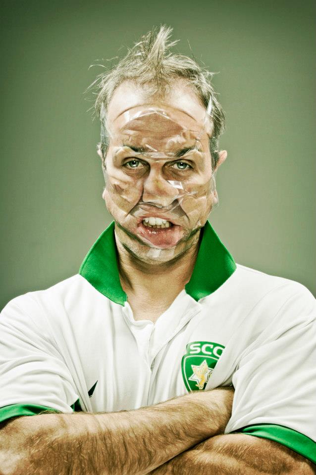 แฟชั่นติดหน้า Scotch Tape Series by Wes Naman