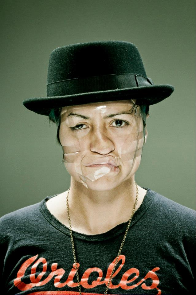 แฟชั่นติดหน้า Scotch Tape Series by Wes Naman