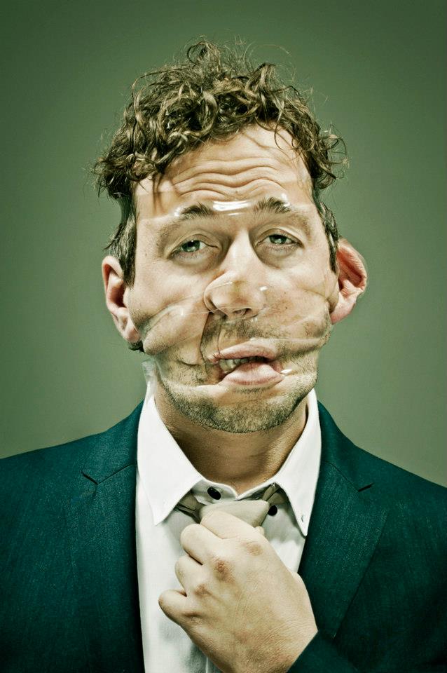 แฟชั่นติดหน้า Scotch Tape Series by Wes Naman