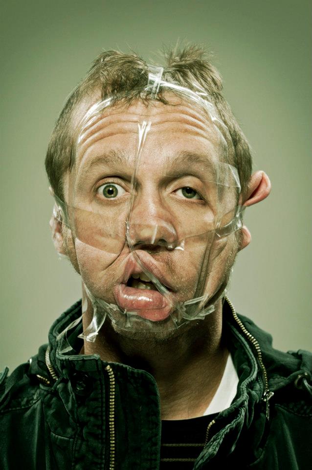 แฟชั่นติดหน้า Scotch Tape Series by Wes Naman