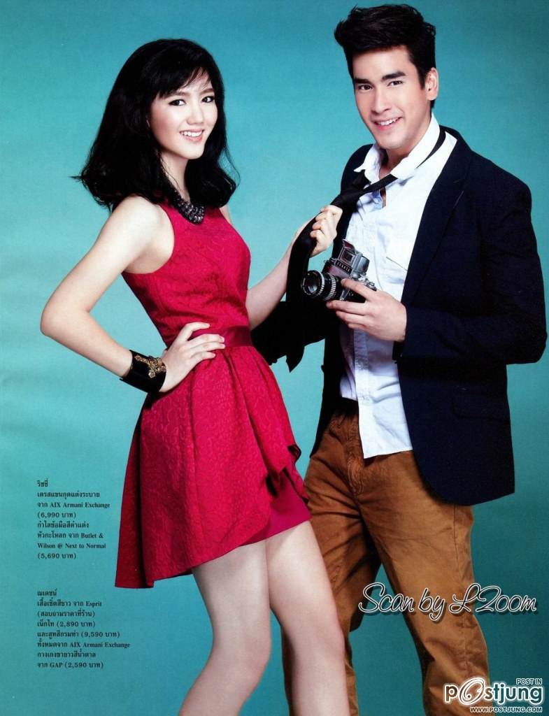 ณเดชน์ คูกิมิยะ & ริชชี่ อรเณศ @ Lisa weekly 3-4-13