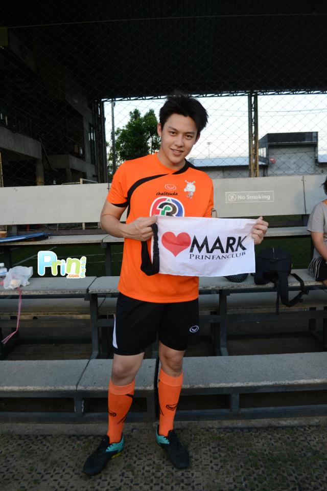 หมาก-ปริญ วอร์มอัพ-ซ้อมบอล 1-4-56