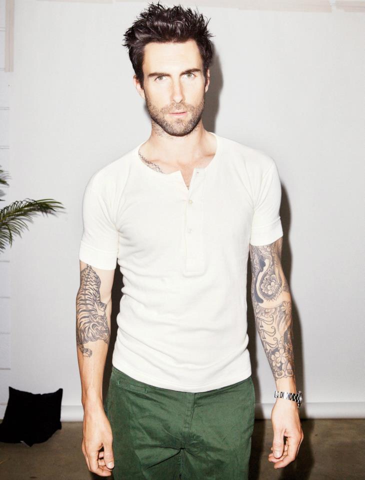 Adam Levine @ Nylon Guys May 2013