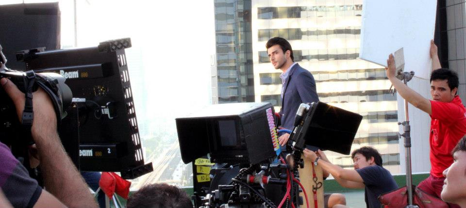 Imran Abbas Qmobile shoot in Bangkok!