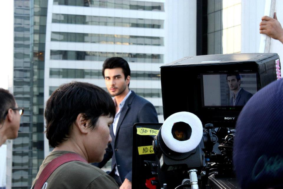 Imran Abbas Qmobile shoot in Bangkok!