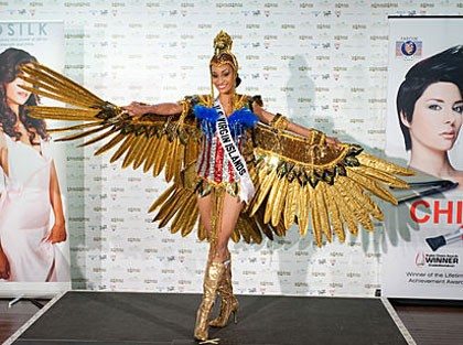 อันดับ 4 Miss Us Virgin Islands 2010-Janeisha John