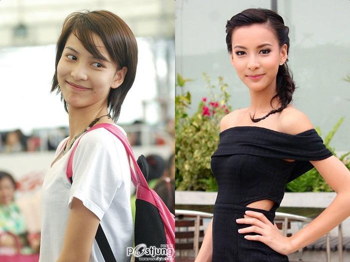 ดารา ก่อน-หลัง แต่งหน้า