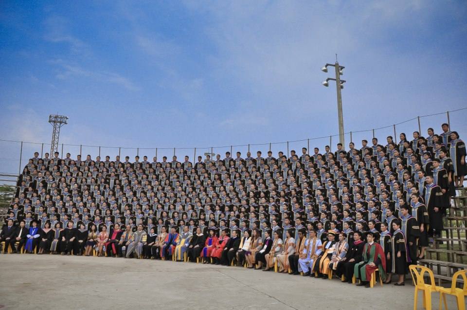 พิธีพระราชทานปริญญาบัตร มหาวิทยาลัยมหาสารคาม ประจำปี 2555