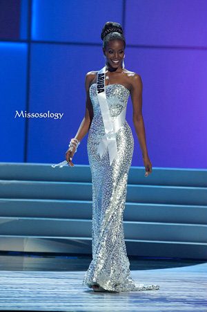 อันดับ 6 Miss Aruba 2011-Gillain Berry