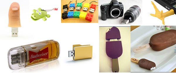 thumb drive รูปแบบเก๋ๆ น่าสะสม