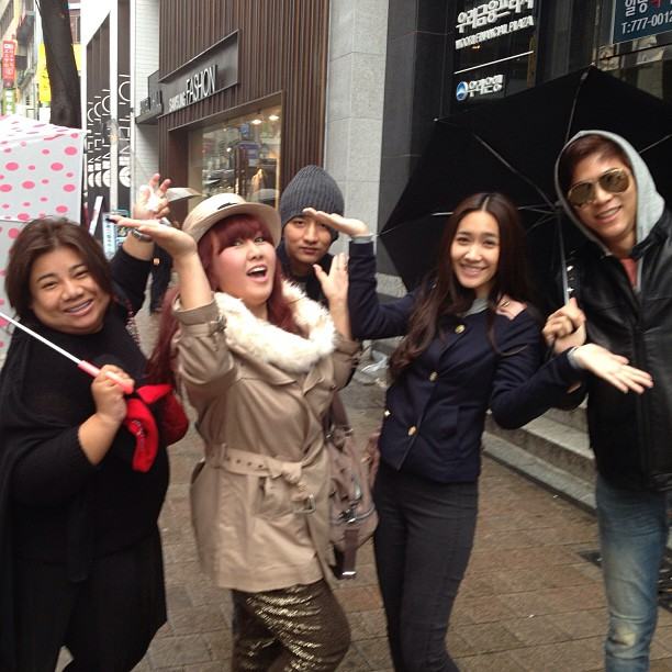 มิน - พอร์ช  ควงกันไป ถ่าย mistine @ korea