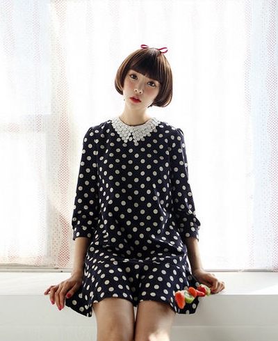 แฟชั่น เสื้อผ้าลายจุด สุดเริ่ด