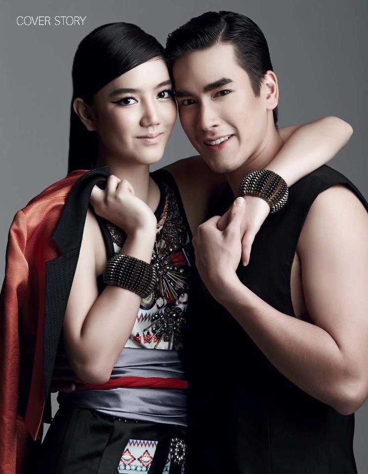 ณเดชน์ คูกิมิยะ & ริชชี่ อรเณศ @ กุลสตรี vol.42 no.1015 April 2013