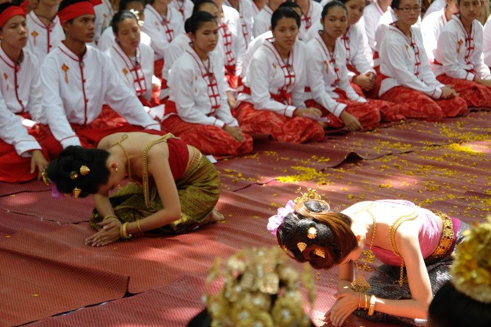 งานไหว้ครู ของคณะวิจิตรศิลป์ มช ปี2555