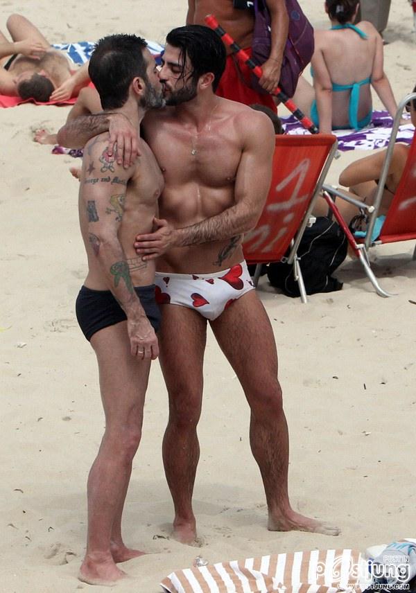 Marc Jacobs & Harry Louis Sighting in Rio