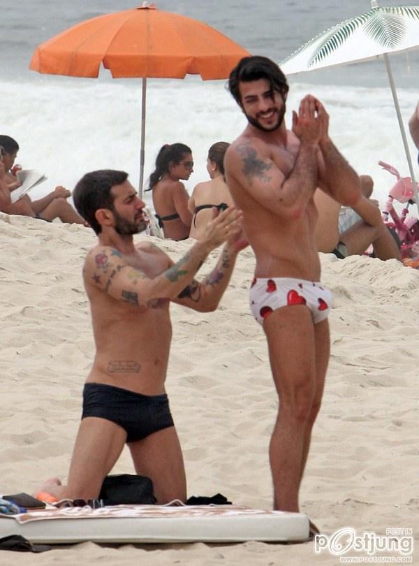 Marc Jacobs & Harry Louis Sighting in Rio