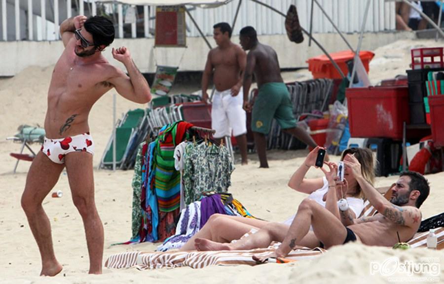 Marc Jacobs & Harry Louis Sighting in Rio