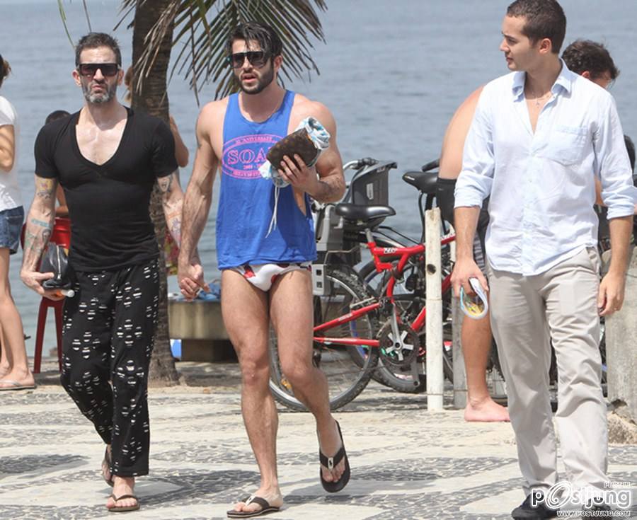Marc Jacobs & Harry Louis Sighting in Rio