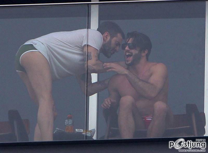 Marc Jacobs & Harry Louis Sighting in Rio